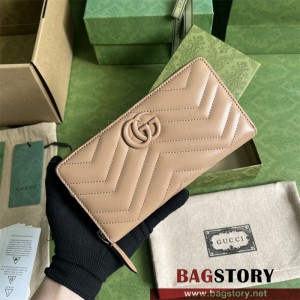 구찌 GUCCI  GG 마몽 지퍼 달린 마틀라세 지갑 443123