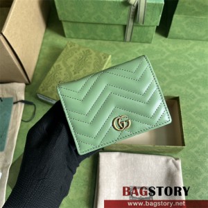구찌 GUCCI GG 마몽 카드 케이스 반지갑 466492