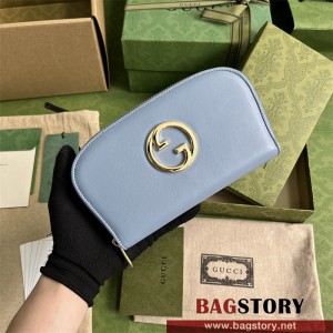 구찌 GUCCI 블론디 지퍼 달린 장지갑 725216