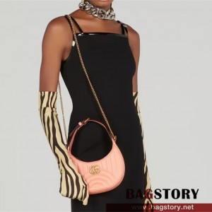 구찌 GUCCI 699514 마몬트 하프문 미니 숄더백