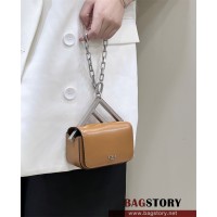 펜디 FENDI 퍼스트 사이트 가죽 나노백 13CM