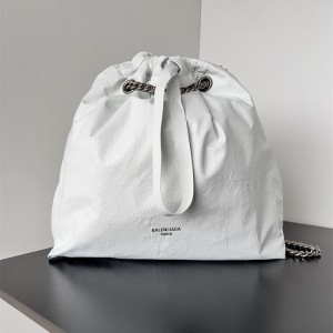 발렌시아가 BALENCIAGA 퀼트 쇼퍼백 라지