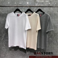 톰브라운 THOM BROWNE 니트 반팔티