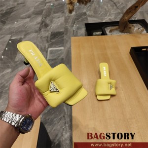 프라다 PRADA 힐 샌들 슬리퍼 6.5CM
