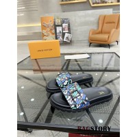 루이비통 LV 남성용 샌들 슬리퍼