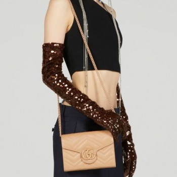 구찌 GUCCI GG 마몽 마틀라세 미니백 474575