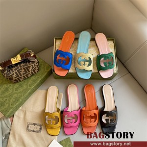 구찌 로고 여성 슬리퍼 - 스타일과 편안함의 완벽한 조화