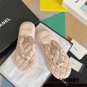 샤넬 CHANEL 여성 신발 힐 샌들 슬리퍼