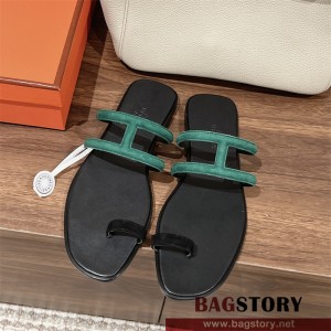 에르메스 HERMES 힐 샌들 슬리퍼