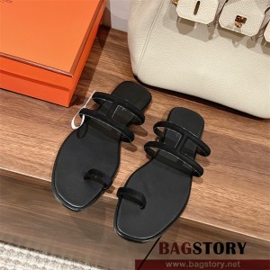 에르메스 HERMES 힐 샌들 슬리퍼