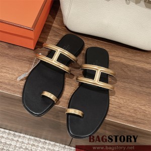 에르메스 HERMES 힐 샌들 슬리퍼