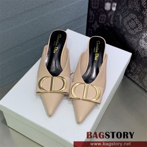 디올 DIOR 힐 샌들 슬리퍼 4.5cm