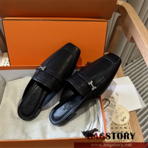 에르메스 HERMES 힐 샌들 슬리퍼