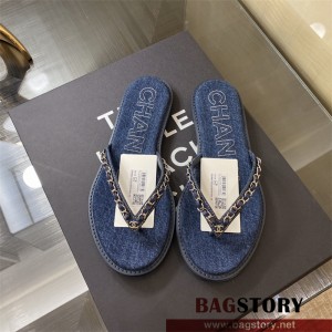 샤넬 CHANEL 힐 샌들 슬리퍼