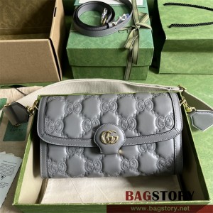 구찌 GG 마틀라세 레더 스몰 핸드백 724529