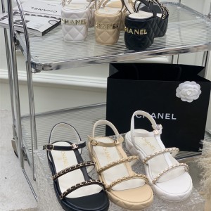 샤넬 CHANEL 힐 샌들 슬리퍼 3cm