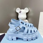프라다 PRADA 힐 샌들 슬리퍼