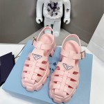 프라다 PRADA 힐 샌들 슬리퍼