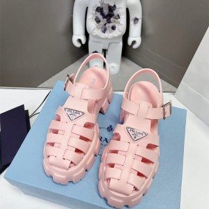프라다 PRADA 힐 샌들 슬리퍼