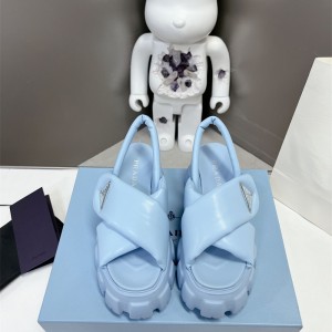 프라다 PRADA 힐 샌들 슬리퍼