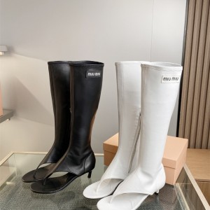 미우미우 MIUMIU 부츠 워커 샌들