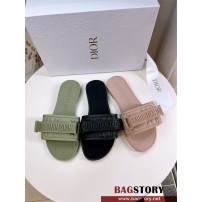 디올 DIOR 힐 샌들 슬리퍼