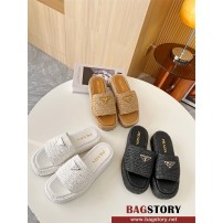 프라다 PRADA 힐 샌들 슬리퍼