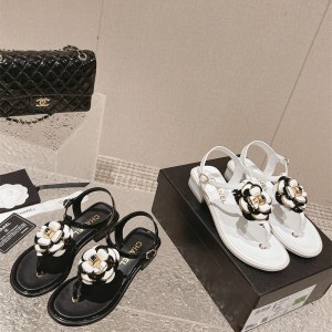 샤넬 CHANEL 힐 샌들 슬리퍼