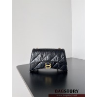 발렌시아가 BALENCIAGA  크러쉬 퀼팅 체인백 미니 21cm