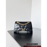 발렌시아가 BALENCIAGA 크러쉬 퀼팅 체인백 스몰 25cm
