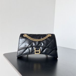 발렌시아가 BALENCIAGA 크러쉬 퀼팅 체인백 스몰 25cm