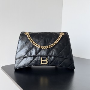 발렌시아가 BALENCIAGA 크러쉬 퀼팅 체인백 미디움  32cm