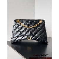 발렌시아가 BALENCIAGA 크러쉬 퀼팅 체인백 라지 39cm