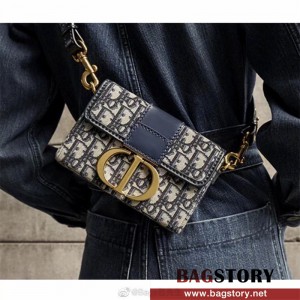 디올 DIOR 30 몽테인 오블리크 크로스백 17cm