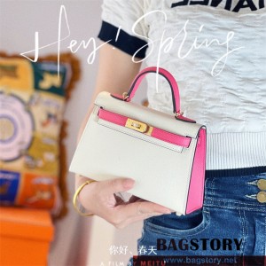 에르메스 HERMES MINI Kelly 미니켈리2 epsom가죽 19cm