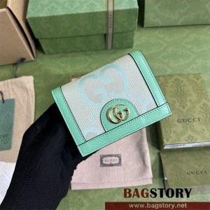 구찌 GUCCI 오피디아 점보 GG 카드 케이스 523155