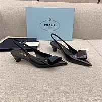 프라다 PRADA 힐 샌들 슬리퍼 3.5cm