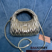 미우미우 MIUMIU 마테라쎄 나파 호보백 5BC125