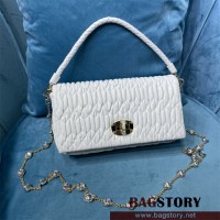 미우미우 MIUMIU  크리스털 새틴백 체인 숄더백 5BD417
