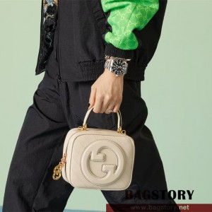 구찌 GUCCI 블론디 탑 핸들백 744434