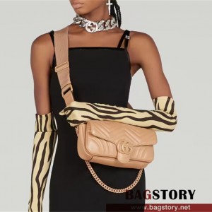 구찌 GUCCI GG 마몬트 마틀라세 GG 마몽 숄더백 ‎734814