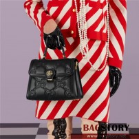 구찌 GUCCI  GG 마틀라세 레더 핸드백 736877