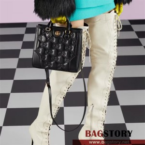 구찌 GUCCI GG 마틀라세 미니 탑 핸들백 728309