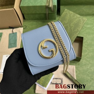 구찌 GUCCI 블론디 미디엄 체인 지갑 크로스백 725219