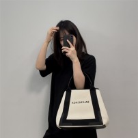 발렌시아가 BALENCIAGA 네이비 카바스 토트백 30cm