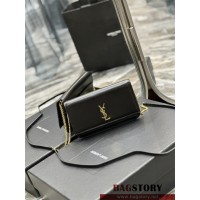 입생로랑 YSL 생로랑 모노그램 플레인 폰 홀더백  635095