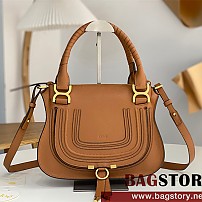 끌로에 Chloe 마르씨 더블 캐리 토트백 미디움 30cm