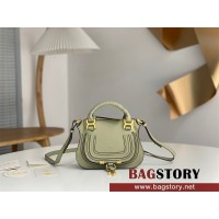 끌로에 Chloe 마르씨 더블 캐리 토트백 스몰 21cm