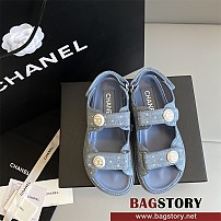 샤넬 CHANEL 여성 신발 힐 샌들 슬리퍼