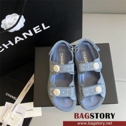 샤넬 CHANEL 여성 신발 힐 샌들 슬리퍼
